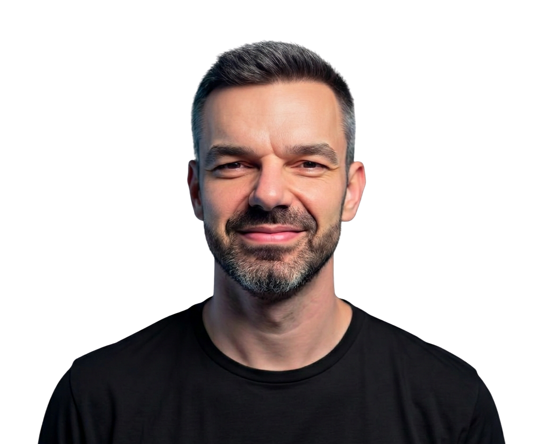 AI consultant portrait